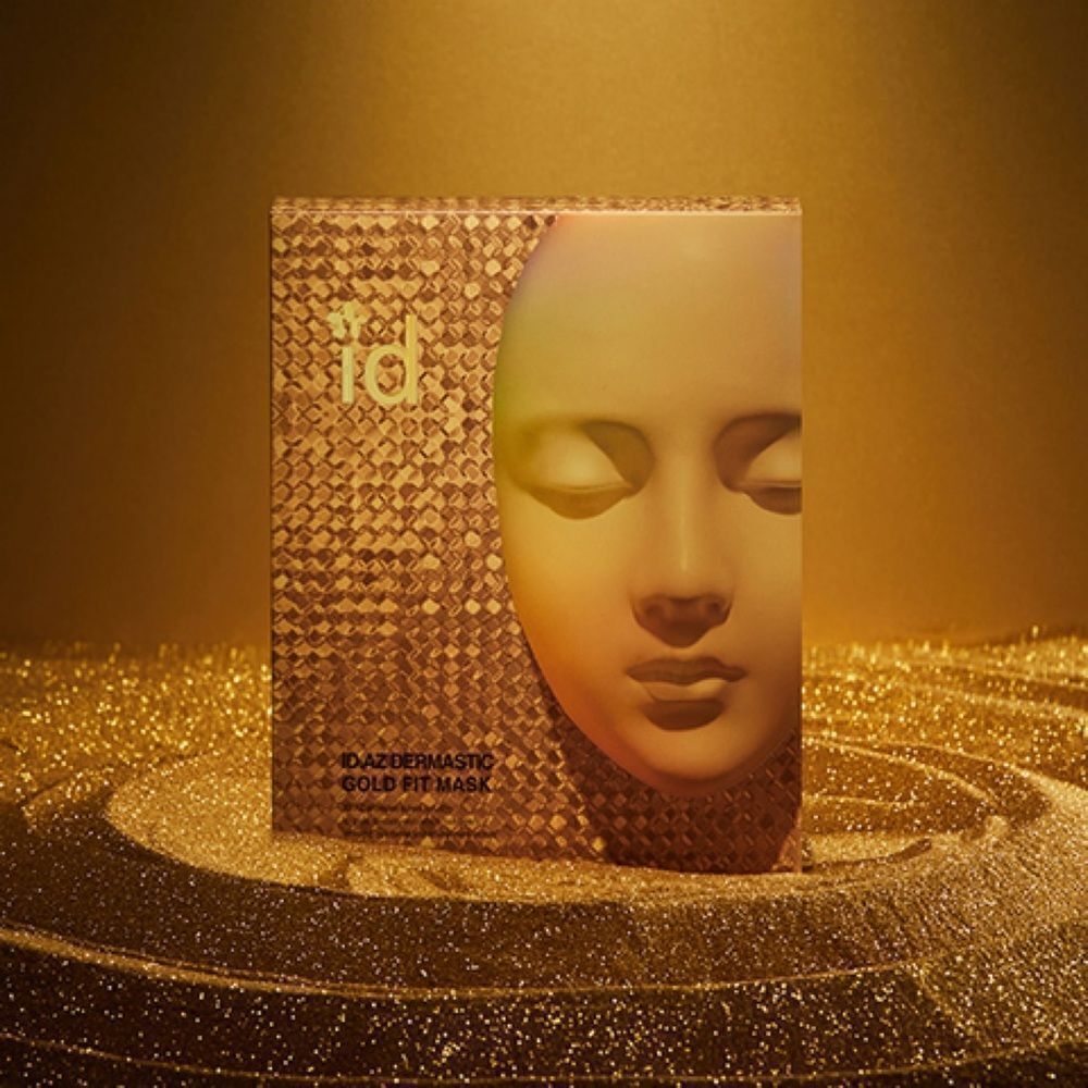 NIB ID.AZ Dermastic Gold Fit Mask Set, 3 Count - Picture 2 of 5